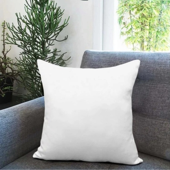 “Merry Christmas” Square Pillow Cover, Red, White, ~18 inches - Picture 3 of 7